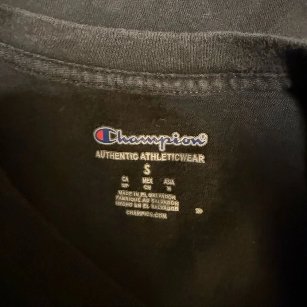 Like New Champion Yarn Ink Graphic T-Shirt - Picture 3 of 4